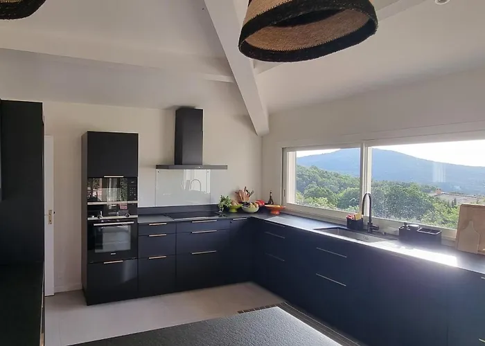 Maison De Standing Avec Piscine Vue Corse Du Sud Pozzaccio, Portigliolo 2 A 6 Personnes 3 * Coti-Chiavari (Corsica)