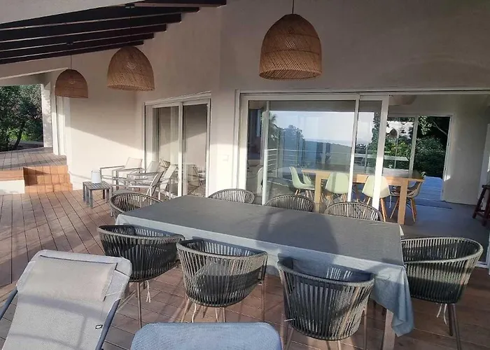 Maison De Standing Avec Piscine Vue Corse Du Sud Pozzaccio, Portigliolo 2 A 6 Personnes 3 Vila Coti-Chiavari (Corsica)