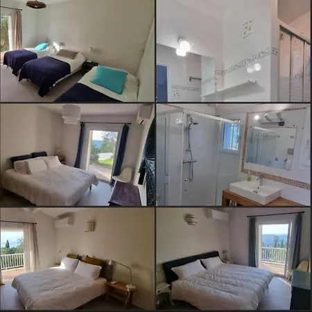 Villa Maison De Standing Avec Piscine Vue Corse Du Sud Pozzaccio, Portigliolo 6 A 14 Personnes 7 *