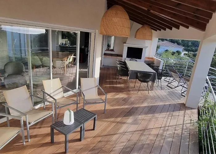 Maison De Standing Avec Piscine Vue Corse Du Sud Pozzaccio, Portigliolo 2 A 6 Personnes 3 * 科蒂基亚瓦里