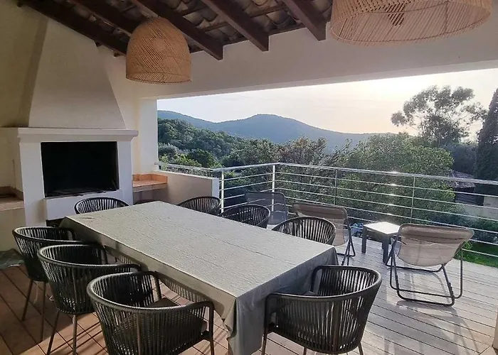 Maison De Standing Avec Piscine Vue Corse Du Sud Pozzaccio, Portigliolo 6 à 14 Personnes 7 *